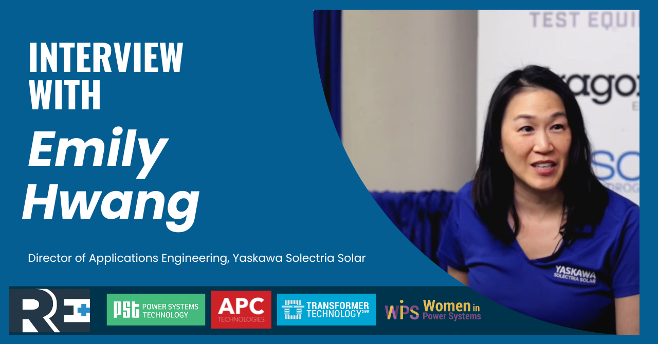 Emily Hwang, Director of Applications Engineering, Yaskawa Solectria Solar