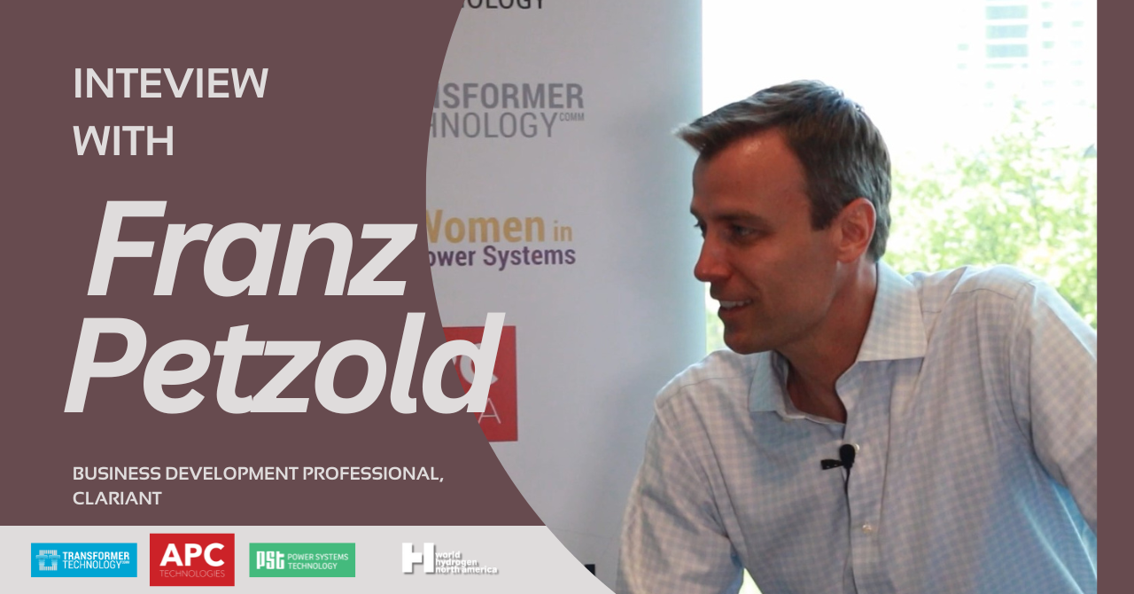 Interview with Franz Petzold, Business Development Professional, Clariant