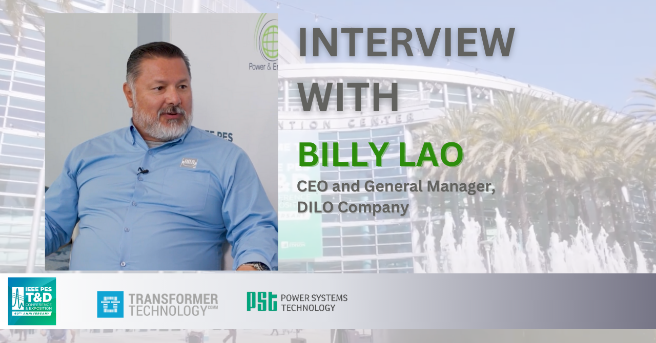 Interview with Billy Lao, CEO and General Manager, DILO Company