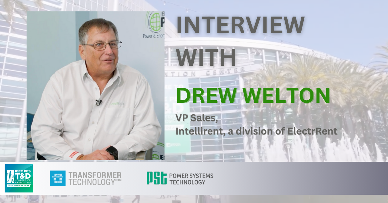 Interview with Drew Welton, VP Sales, Intellirent, a division of ElectrRent